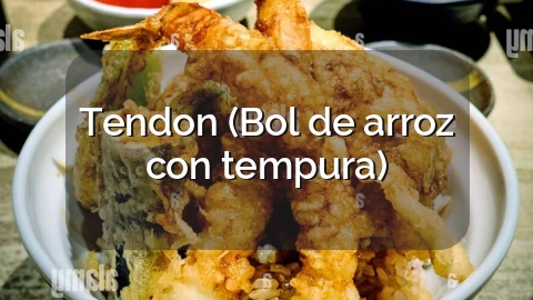 Tendon (Bol de arroz con tempura)