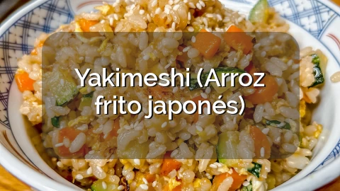 Yakimeshi (Arroz frito japonés)