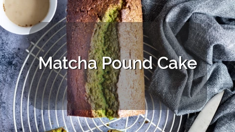 Matcha Pound Cake