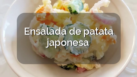 Ensalada de patata japonesa