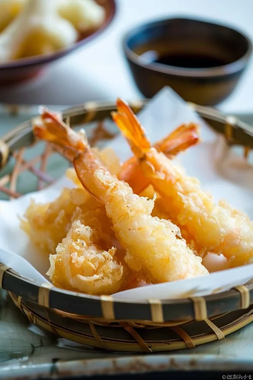 como hacer langostinos en tempura