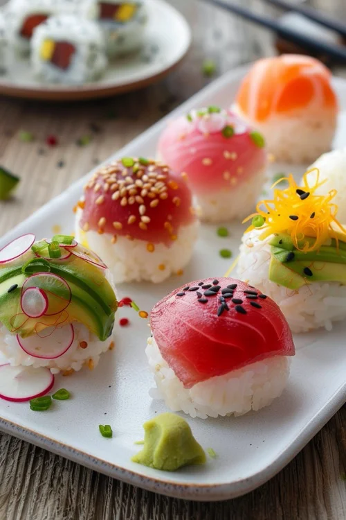 elaboracion de temari sushi