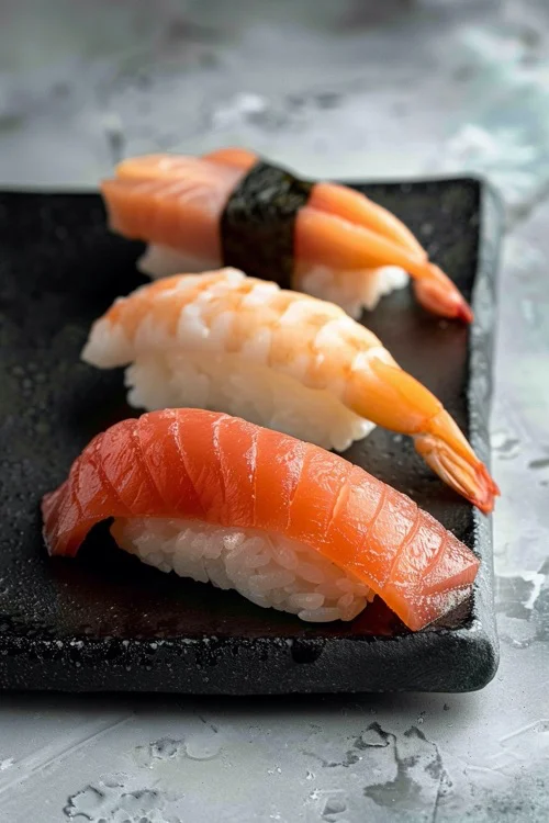 elaboracion del nigiri sushi