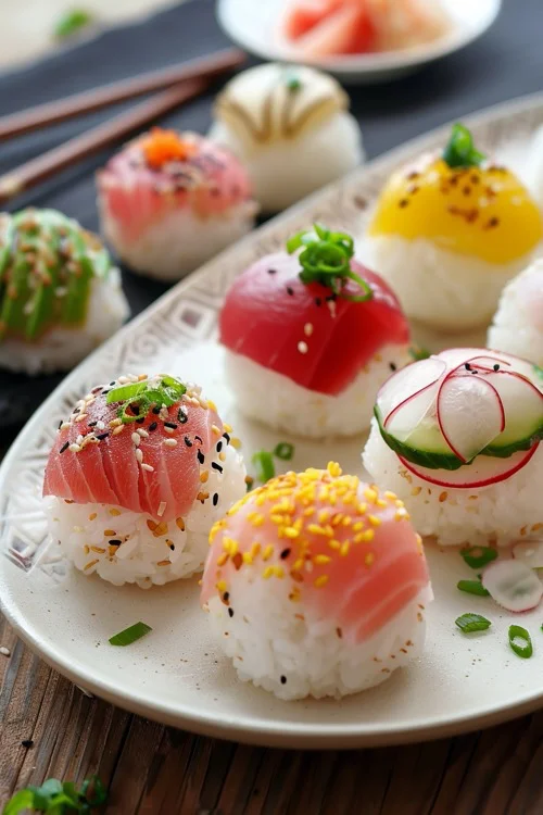 receta de temari sushi