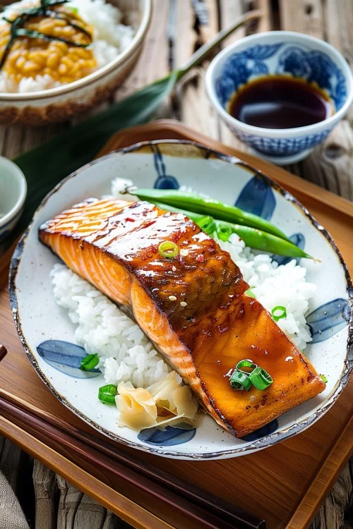 como hacer salmon teriyaki
